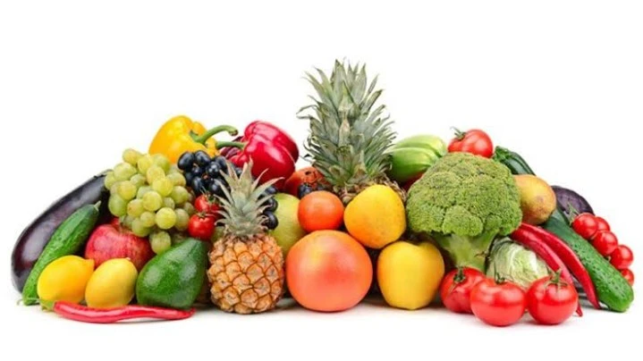 Fruits and vegetables