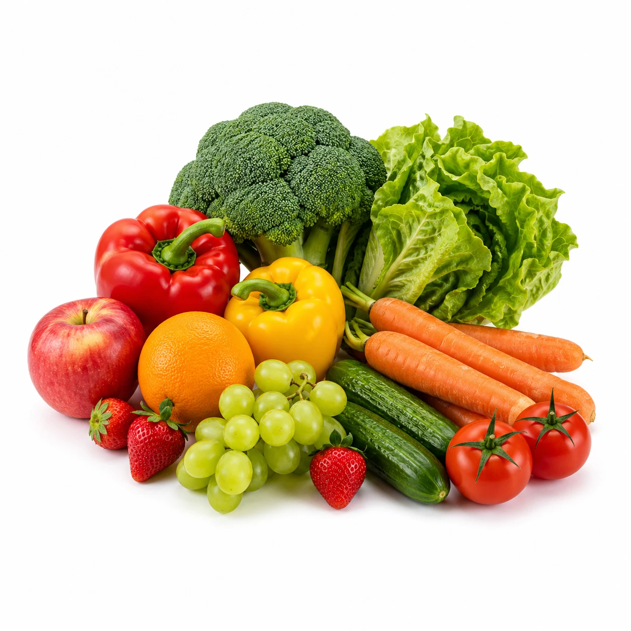 Fruits and vegetables